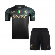 23-24 Napoli Third Soccer Football Kit (Top + Short) Youth