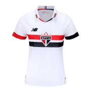 24-25 Sao Paulo FC Home Soccer Football Kit Woman