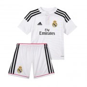 2014/2015 Real Madrid Retro Home Soccer Football Kit (Top + Short) Youth