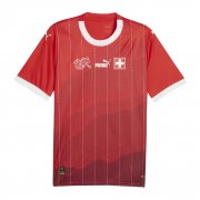 2024 Switzerland Home Soccer Football Kit Man