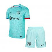 23-24 Barcelona Third Soccer Football Kit (Top + Short) Youth