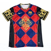 23-24 Barcelona Black&Red&Blue Soccer Football Kit Man #Special Edition
