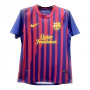 2011/2012 Barcelona Retro Home Soccer Football Kit Man
