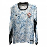 2024 Portugal Away Soccer Football Kit Man #Long Sleeve