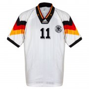 1992 Germany Retro Home Soccer Football Kit Man