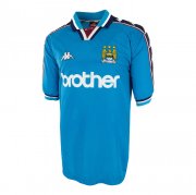 1997/98 Manchester City Retro Home Soccer Football Kit Man