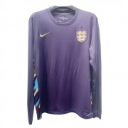 2024 England Away Soccer Football Kit Man #Long Sleeve