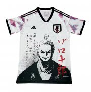 2024 Japan Anime Special Pirate King White Soccer Football Kit Man