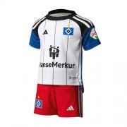 23-24 Hamburger SV Home Soccer Football Kit (Top + Short) Youth