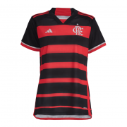 24-25 Flamengo Home Soccer Football Kit Woman
