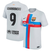 22-23 Barcelona Third Away Soccer Football Kit Man #Lewandowski #9