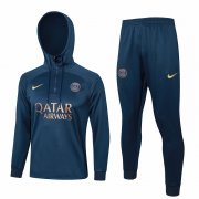 23-24 PSG Royal Soccer Football Training Kit (Sweatshirt + Pants) Man #Hoodie