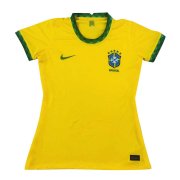 2020 Brazil Home Women Soccer Football Kit