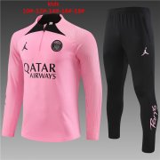 23-24 PSG x Jordan Pink Soccer Football Training Kit Youth