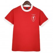 1965 Liverpool Home Soccer Football Kit Man #Retro