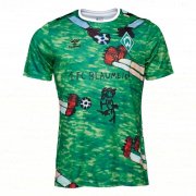 23-24 Werder Bremen Green Soccer Football Kit Man #Special Edition