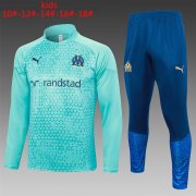 23-24 Olympique Marseille Green Diamond Soccer Football Training Kit (Sweatshirt + Pants) Youth
