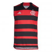 24-25 Flamengo Home Soccer Football Singlet Top Man