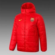 20-21 Barcelona Red Man Soccer Football Winter Jacket