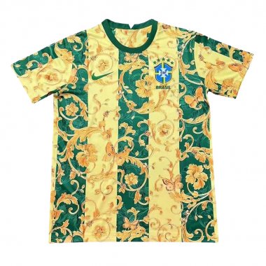 2022 Brazil Special Edition Flowery Soccer Football Kit Man
