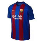 2016/17 Barcelona Retro Home Soccer Football Kit Man