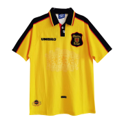 1996/98 Scotland Away Soccer Football Kit Man #Retro