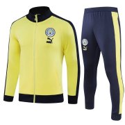 23-24 Manchester City Canary Soccer Football Training Kit (Jacket + Pants) Man