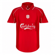 2000/2001 Liverpool Home Soccer Football Kit Man #Retro