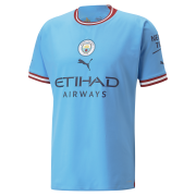 22-23 Manchester City Home Soccer Football Kit Man #Player Version
