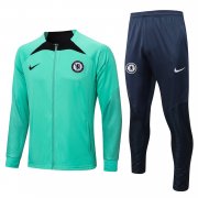 22-23 Chelsea Green Soccer Football Training Kit (Jacket + Pants) Man