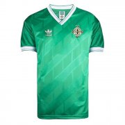 1988 Northern Ireland Retro Home Soccer Football Kit Man