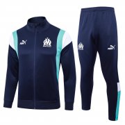 23-24 Olympique Marseille Royal Soccer Football Training Kit (Jacket + Pants) Man