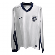 2024 England Home Soccer Football Kit Man #Long Sleeve
