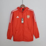 22-23 Arsenal Red All Weather Windrunner Soccer Football Jacket Top Man