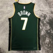 Boston Celtics 22-23 Green City Edition Swingman Jersey Man (BROWN #7)