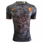 2022 Netherlands Special Edition Black Soccer Football Kit Man #Match