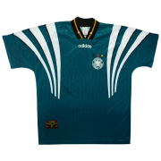 1996 Germany Away Soccer Football Kit Man #Retro
