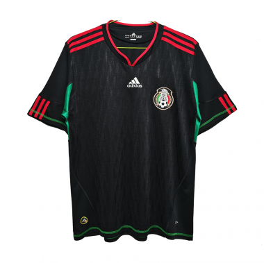 2010 Mexico Retro Away Soccer Football Kit Man