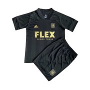 21-22 Los Angeles FC Home Soccer Football Kit(Shirt + Short) Kids