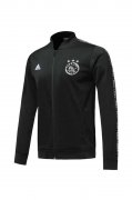 2019-20 Ajax Black Men Soccer Football Jacket Top