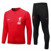 21-22 Liverpool Red II Soccer Football Training Kit (Jacket + Pants) Man