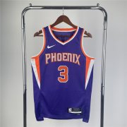 22-23 Phoenix Suns Purple Swingman Jersey - Icon Edition Man #PAUL - 3