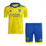 22-23 Boca Juniors Home Youth Soccer Football Kit (Top + Short)