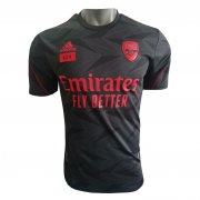 2021 Arsenal x Adidas x 424 Tee Black Soccer Football Kit Man #Match