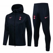 21-22 Tottenham Hotspur Hoodie Royal Soccer Football Training Suit(Jacket + Pants) Man
