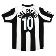1997/98 Juventus Home Soccer Football Kit Man #Retro Del Piero #10