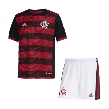 22-23 Flamengo Home Soccer Football Kit (Top + Short) Youth