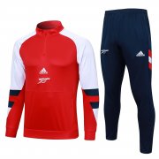 23-24 Arsenal Red Soccer Football Training Kit (Sweatshirt + Pants) Man