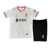 24-25 Liverpool Third Soccer Football Kit (Top + Short) Youth