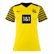 21-22 Borussia Dortmund Home Woman Soccer Football Kit